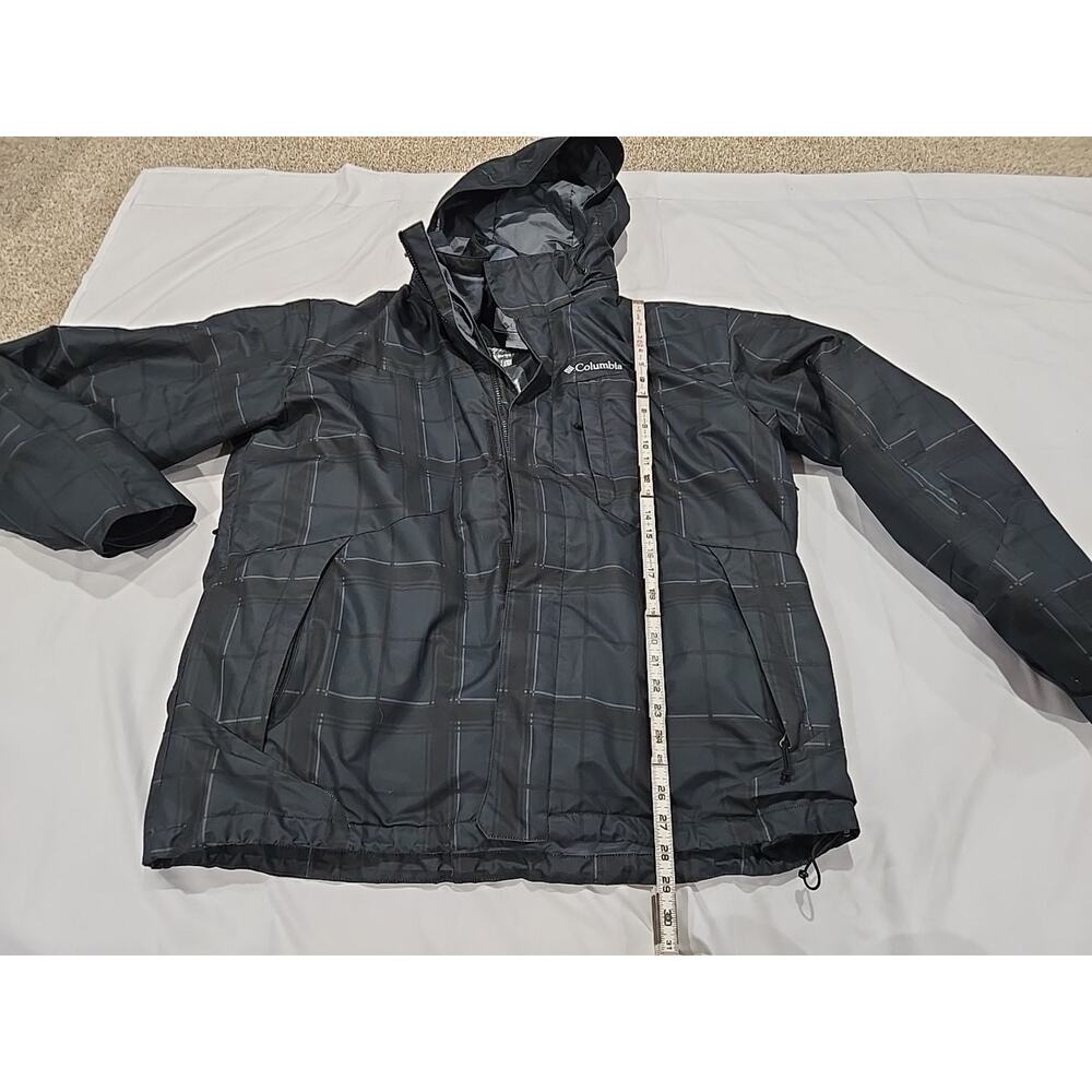 Columbia Black Omni Tech Insulated Omni Heat Jacket Size Extra Large Men's